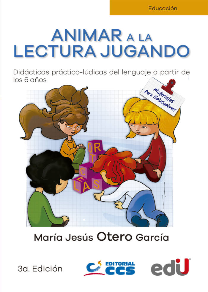 Este libro surge con la idea de motivar a la lectura con un enfoque lúdico y práctico a la vez. Variados juegos de letras