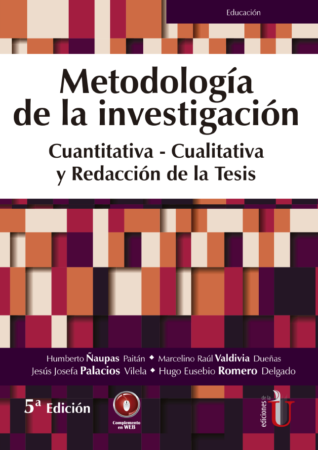 Es para mí una satisfacción presentar la obra Metodología de la Investigación Cuantitativa-Cualitativa y Redacción de Tesis