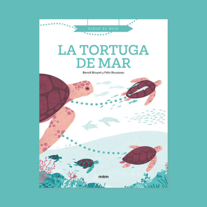 Toma un camino diferente en cada página y elige a qué tortuga quieres seguir. ¿Quieres acompañar a la madre o ver eclosionar los huevos? ¿Ir a la playa o a los arrecifes de coral?Con cada lectura