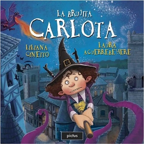 La brujita Carlota es el primer libro de las desopilantes historias de una joven brujita que desciende de una larga estirpe de brujas ilustres y poderosas. Como todas en su familia