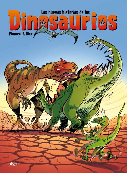 La segunda parte de Las extraordinarias historias de los dinosaurios.